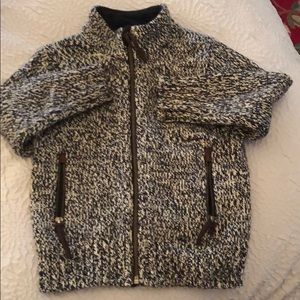 Boys Lands End Cardigan zip-up sweater
